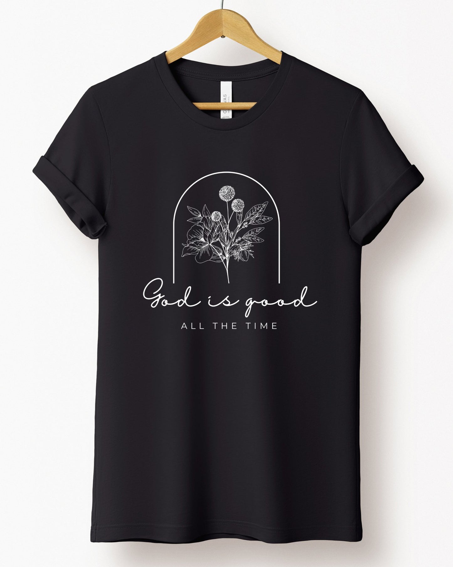 GOD IS GOOD TEE (BELLA CANVAS) - Mythical Kitty Boutique