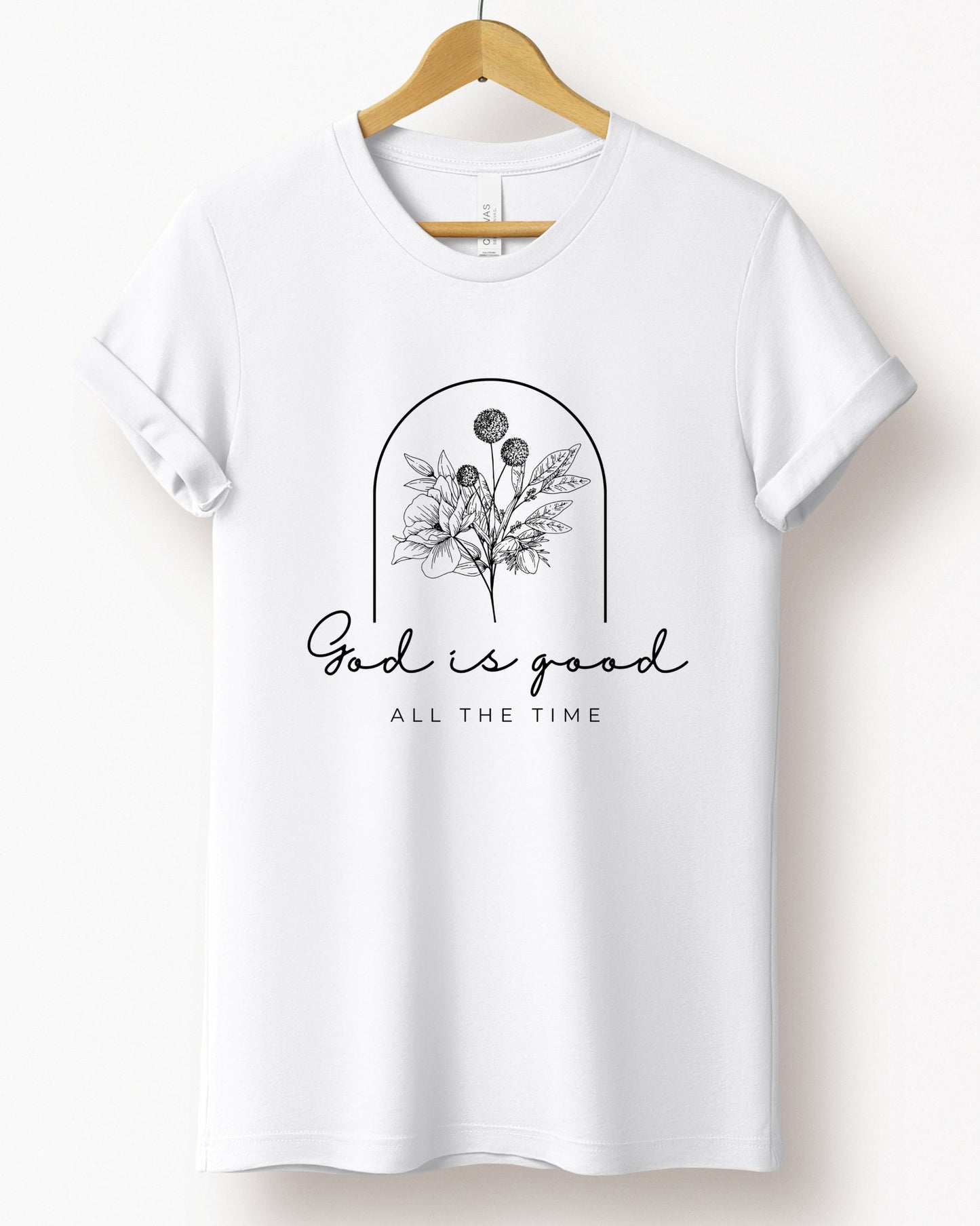 GOD IS GOOD TEE (BELLA CANVAS) - Mythical Kitty Boutique