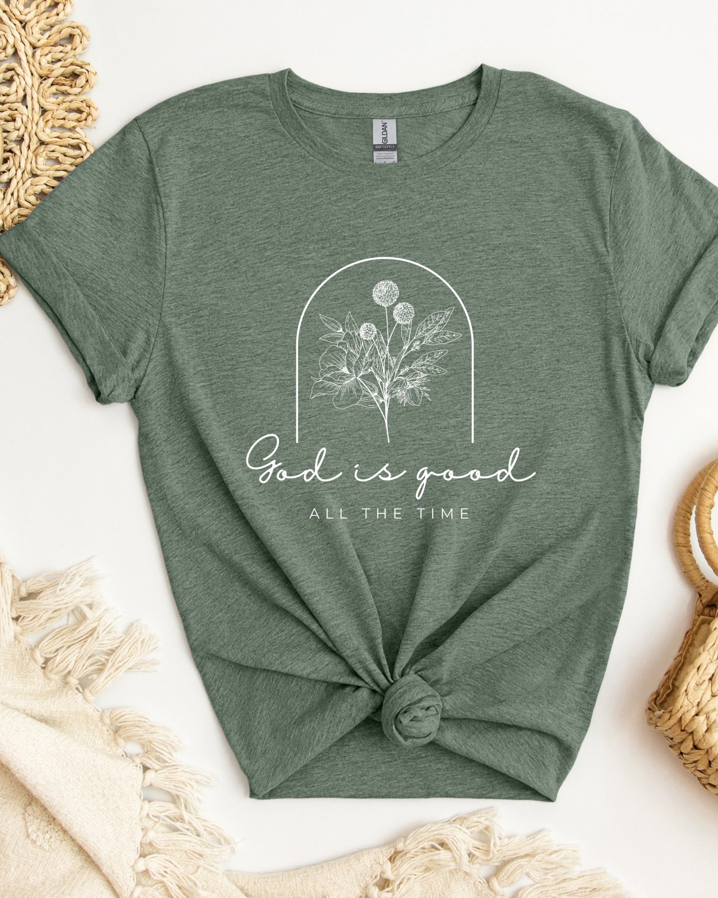 GOD IS GOOD TEE (BELLA CANVAS) - Mythical Kitty Boutique