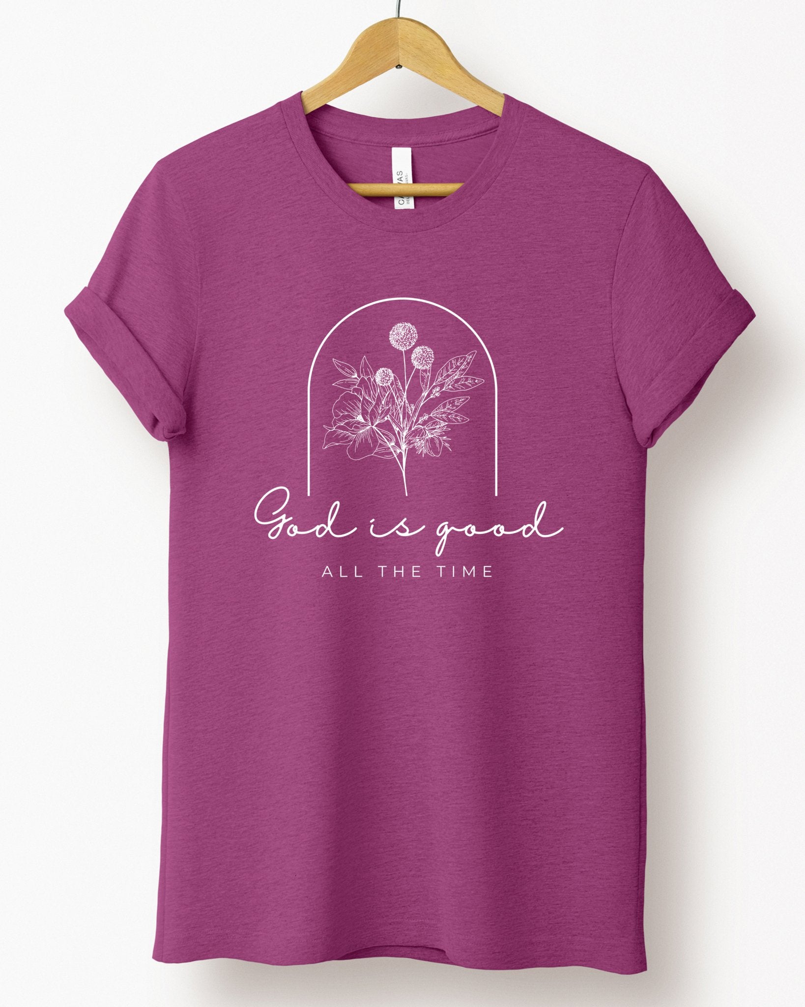 GOD IS GOOD TEE (BELLA CANVAS) - Mythical Kitty Boutique