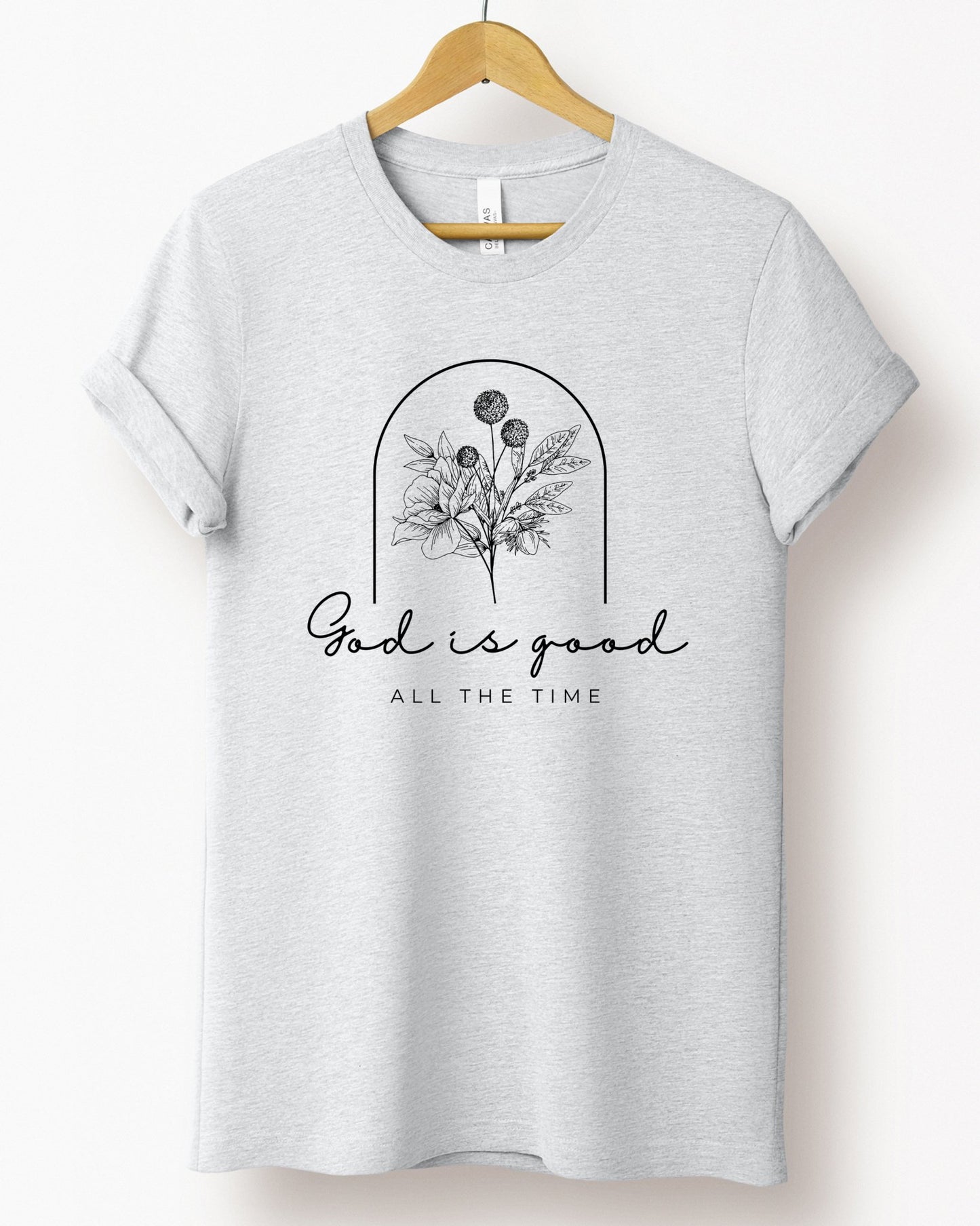 GOD IS GOOD TEE (BELLA CANVAS) - Mythical Kitty Boutique