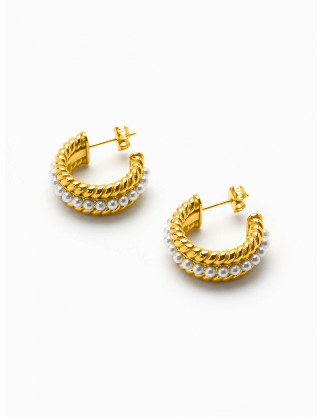 Leah C - Hoop Earrings - Mythical Kitty Boutique