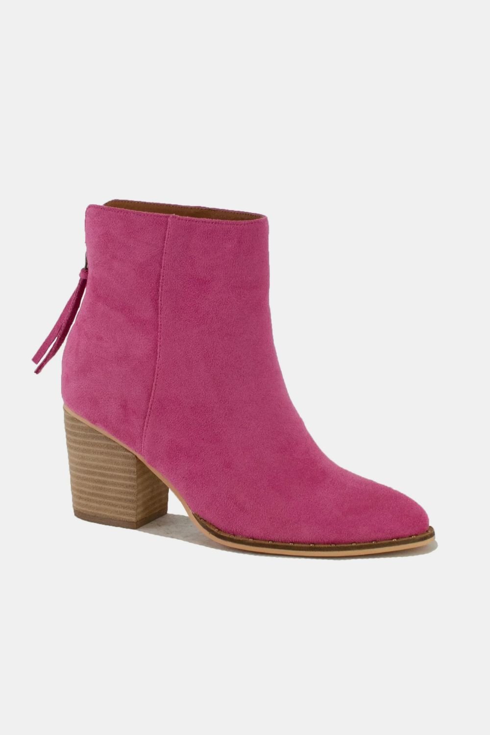 Suede Point Toe Ankle Booties - Mythical Kitty Boutique