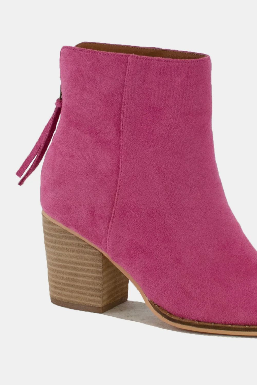 Suede Point Toe Ankle Booties - Mythical Kitty Boutique