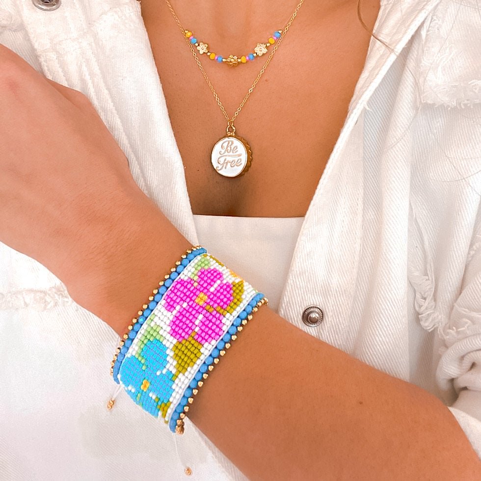 Flower Power Bracelet - Mythical Kitty Boutique