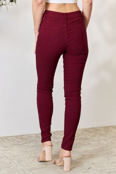 YMI Jeanswear Hyperstretch Mid-Rise Skinny Jeans - Mythical Kitty Boutique